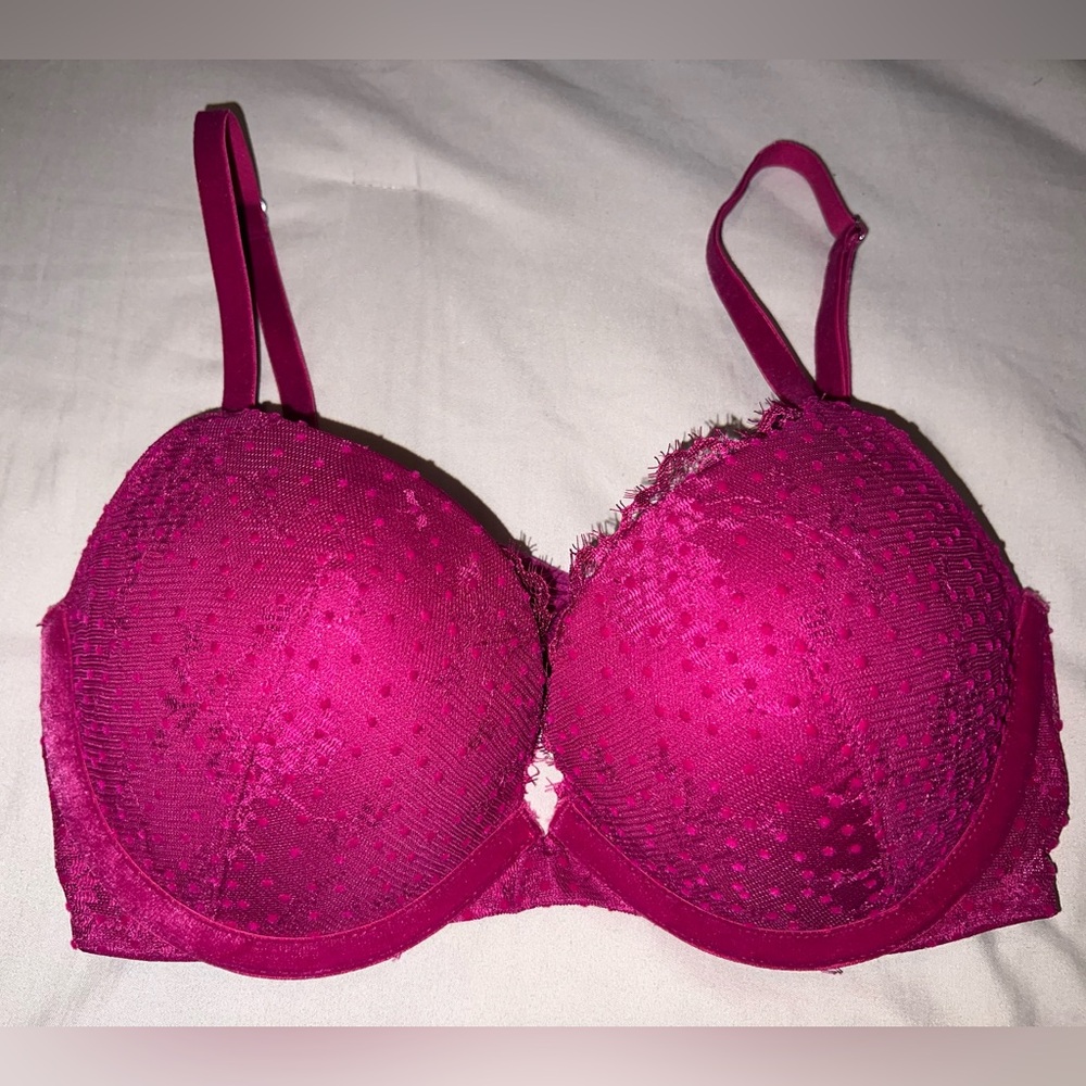 Victoria's Secret fuschia Push-Up Bra